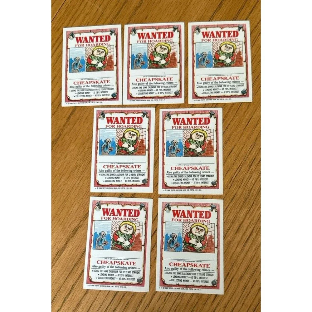 Garbage Pail Kids Jelly Kelly #120a Babbling Brooke #120b Card Lot